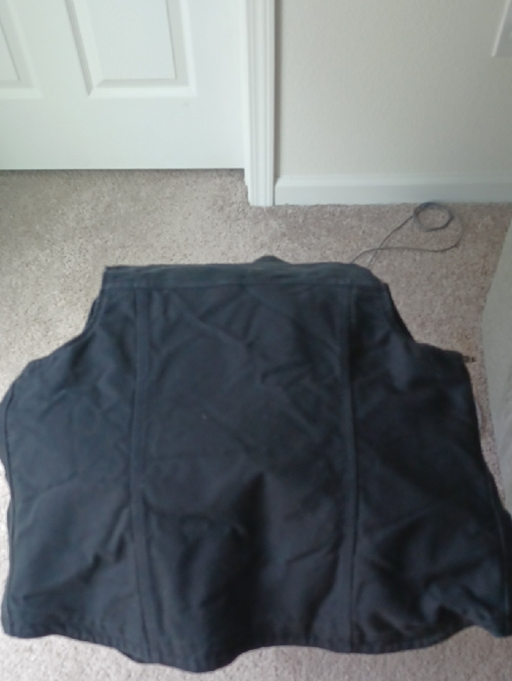 Carhartt Black Quilted Utility Vest with Logo Patch - Picture 12 of 12
